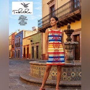 Tabitha Striped Multicolor Mini Dress